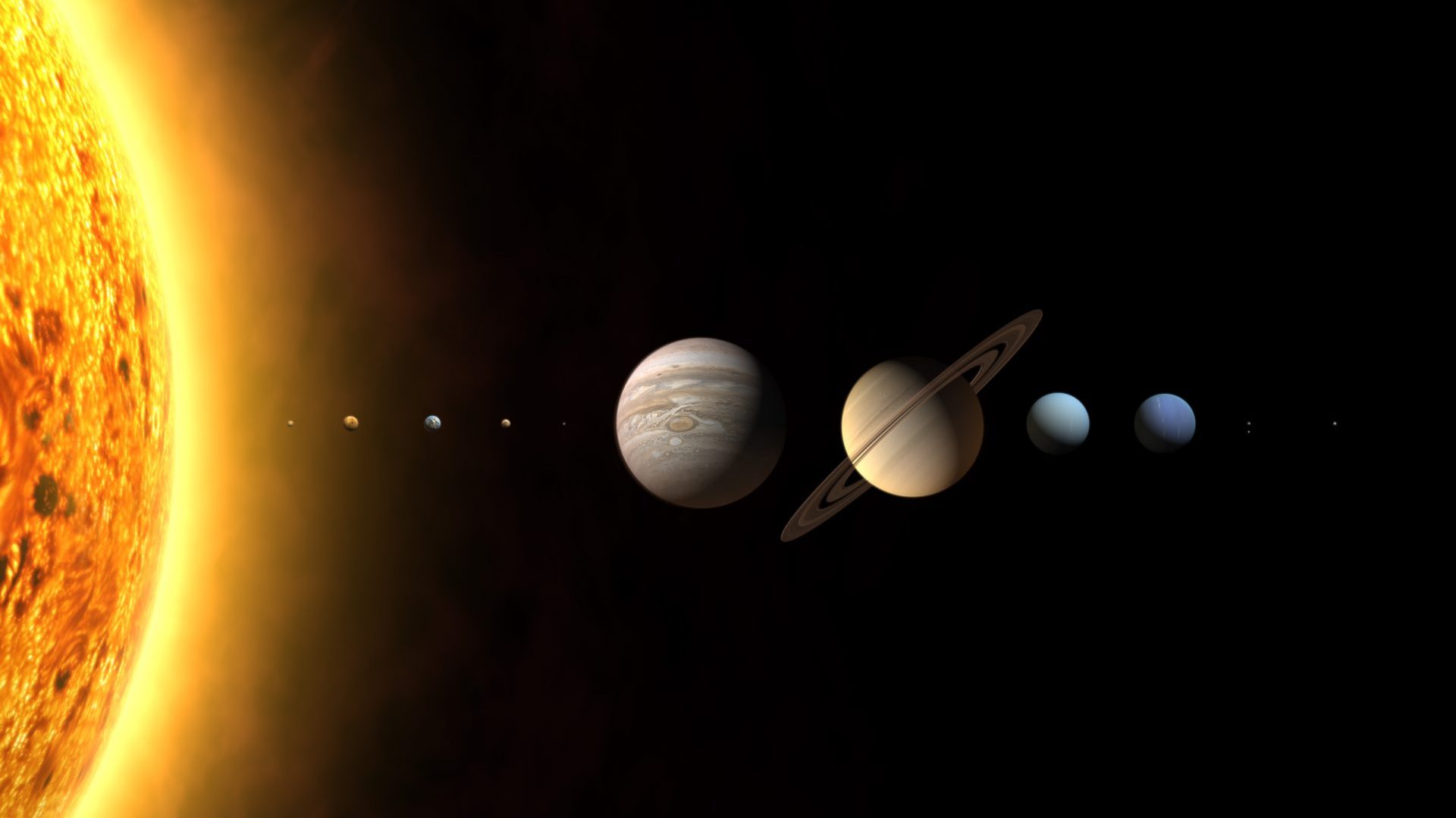 Young astronomers - sistema solar