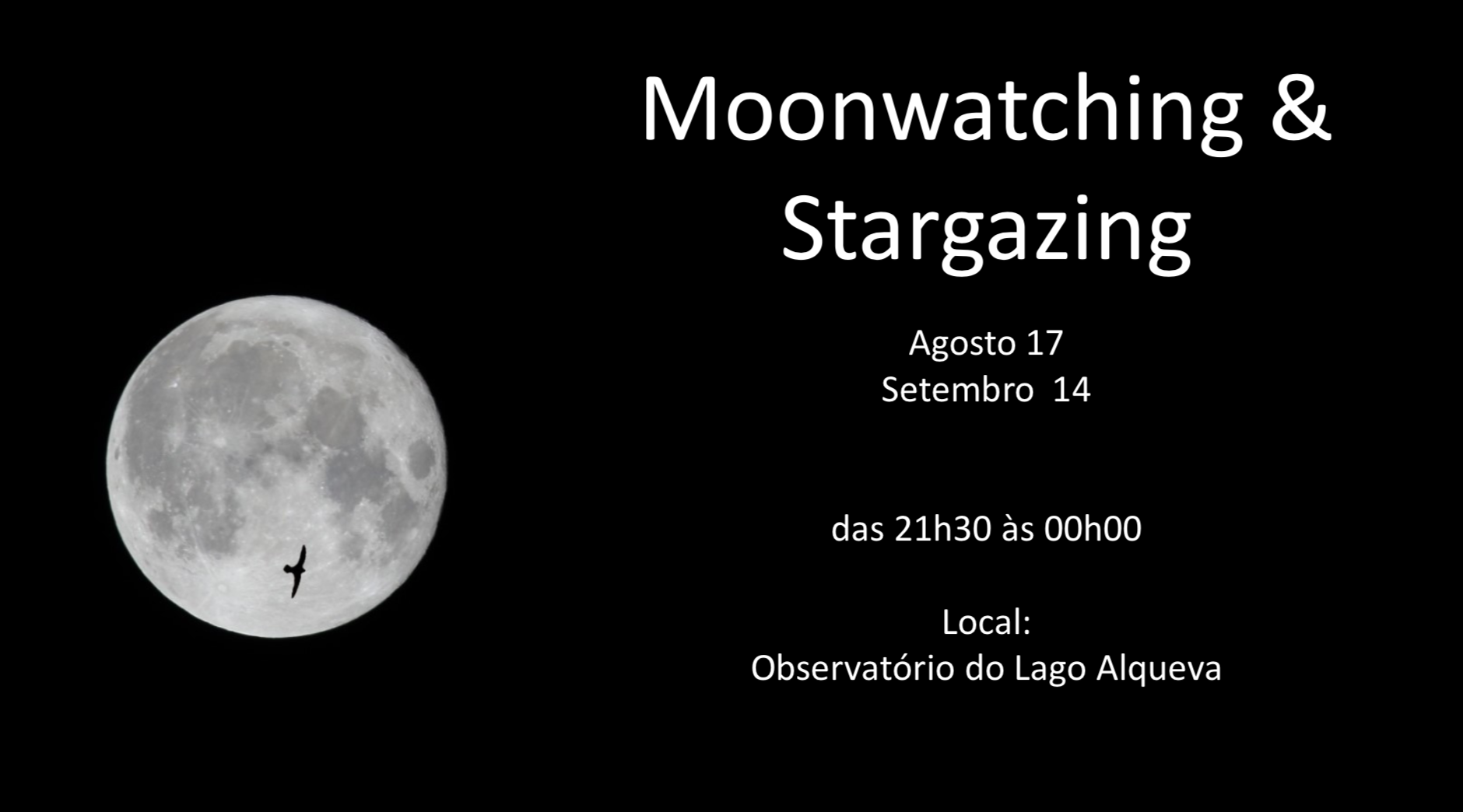 Observação da Lua & Estrelas